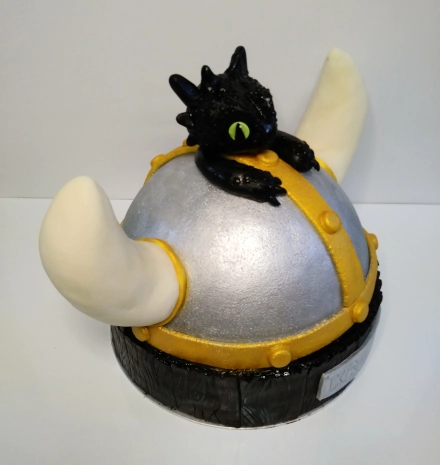 Figura modelada en fondant