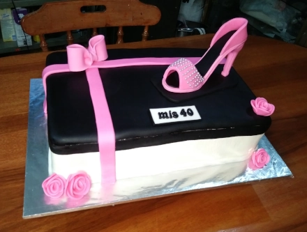 Figura modelada en fondant